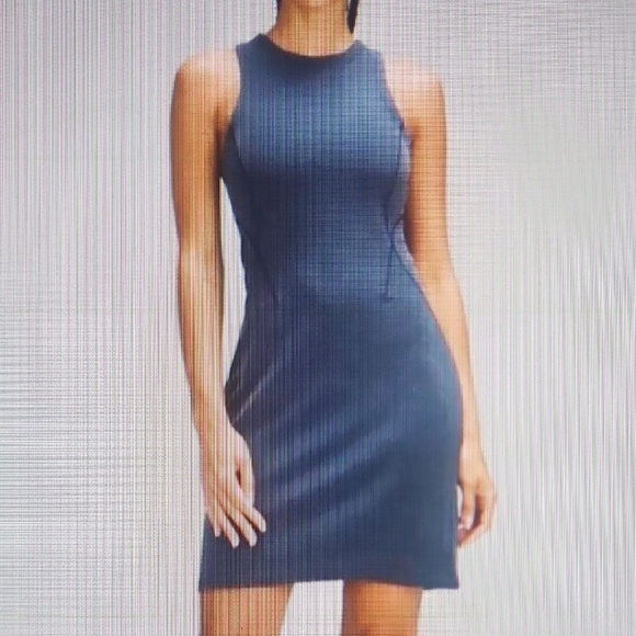 Lululemon Ribbed Softstreme Slim Fit tank Dress Size 4 - Picture 1 of 6